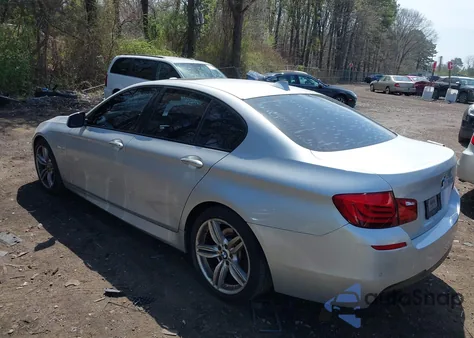 2013 BMW 528I из США, поврежденный, VIN WBAXG5C56DD233049